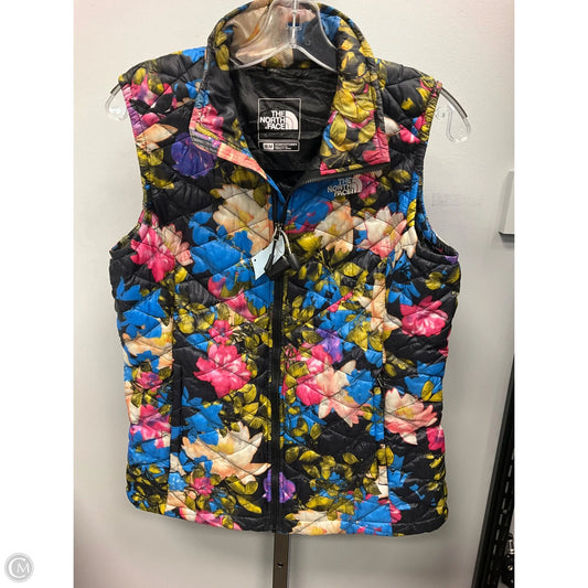 Vest Puffer & Quilted By The North Face In Floral Print, Size: M