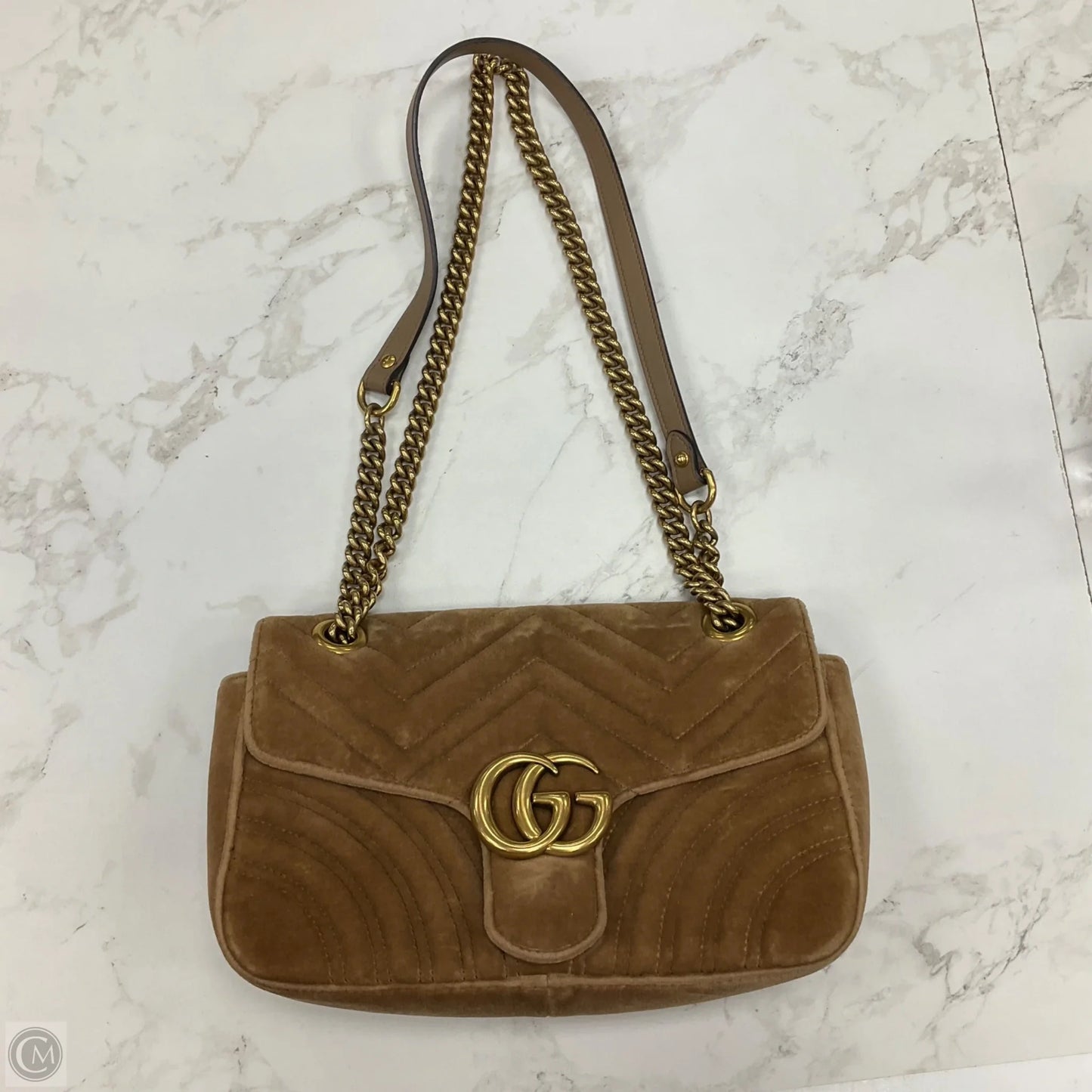Handbag Luxury Designer By Gucci, Size: Medium