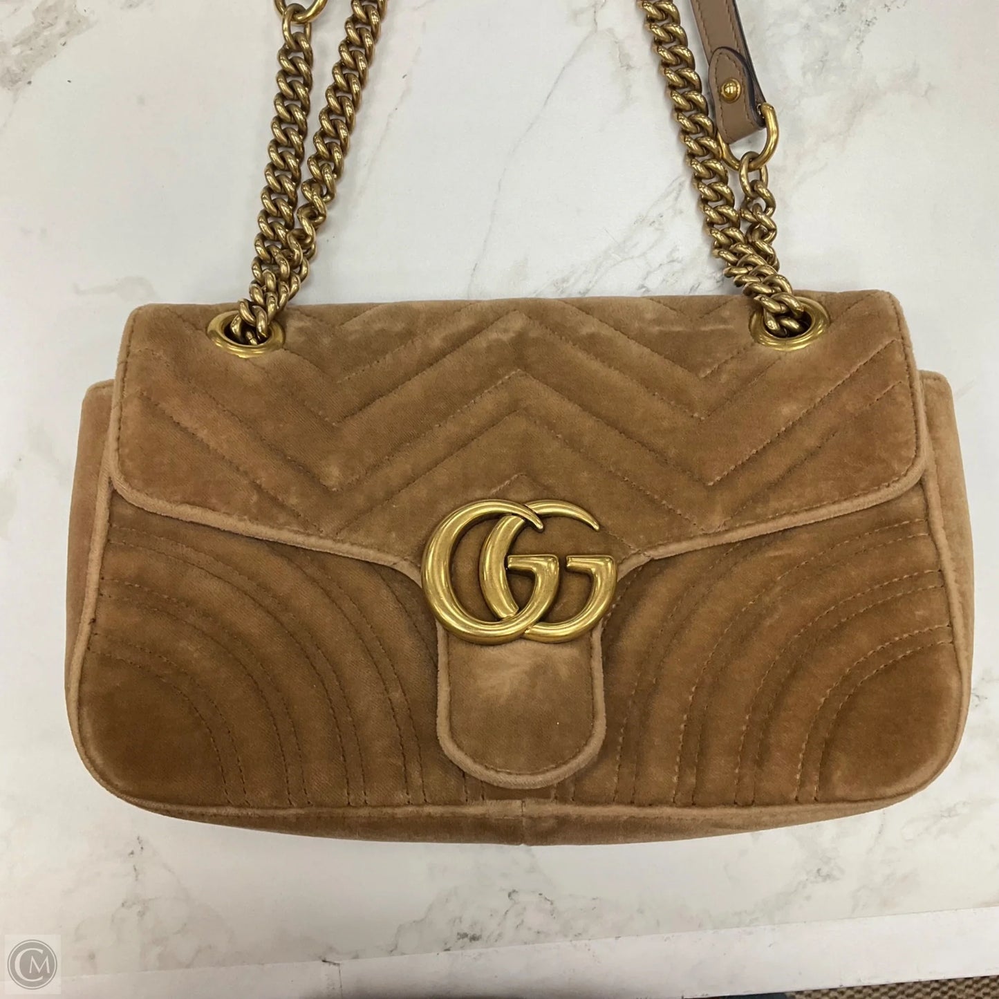 Handbag Luxury Designer By Gucci, Size: Medium