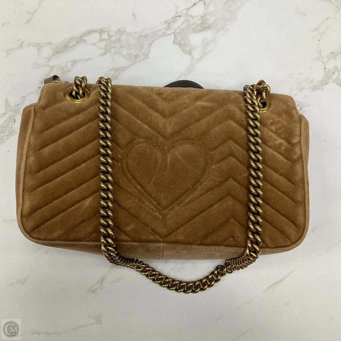 Handbag Luxury Designer By Gucci, Size: Medium