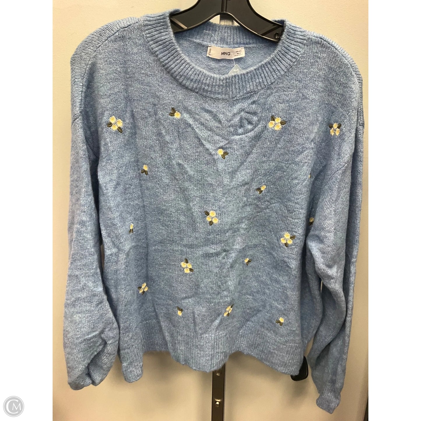Sweater By Mng In Blue, Size: L
