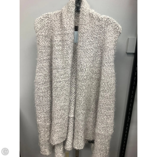 Cardigan By G.i.l.i. In Grey & White, Size: Xl