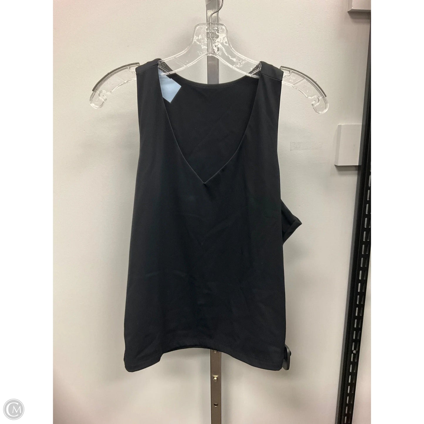 Top Sleeveless By Clothes Mentor In Black, Size: Xl