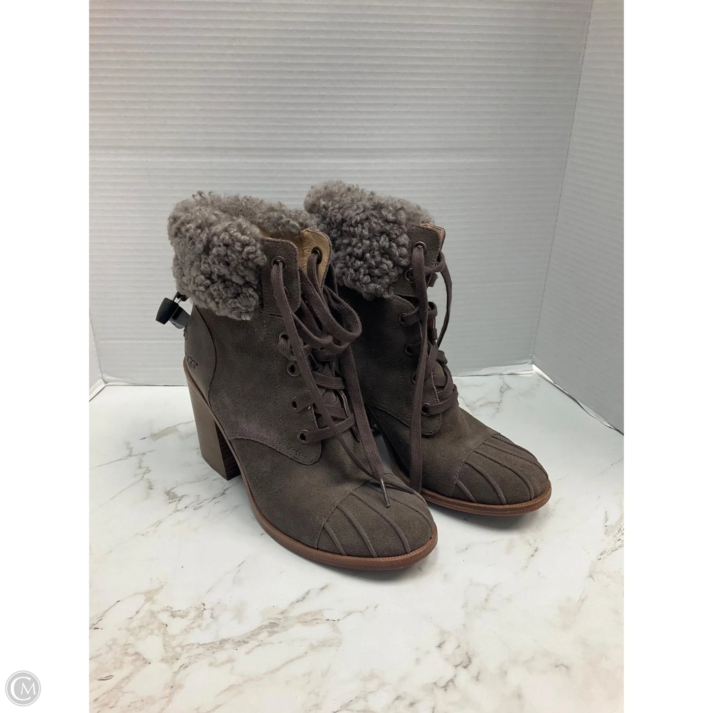 Shoes Designer By Ugg In Brown, Size: 9.5