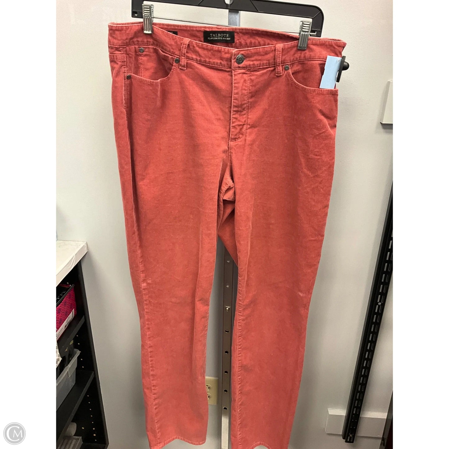 Pants Corduroy By Talbots In Red, Size: 14l