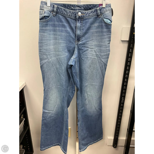 Jeans Boot Cut By Lane Bryant In Blue Denim, Size: 20