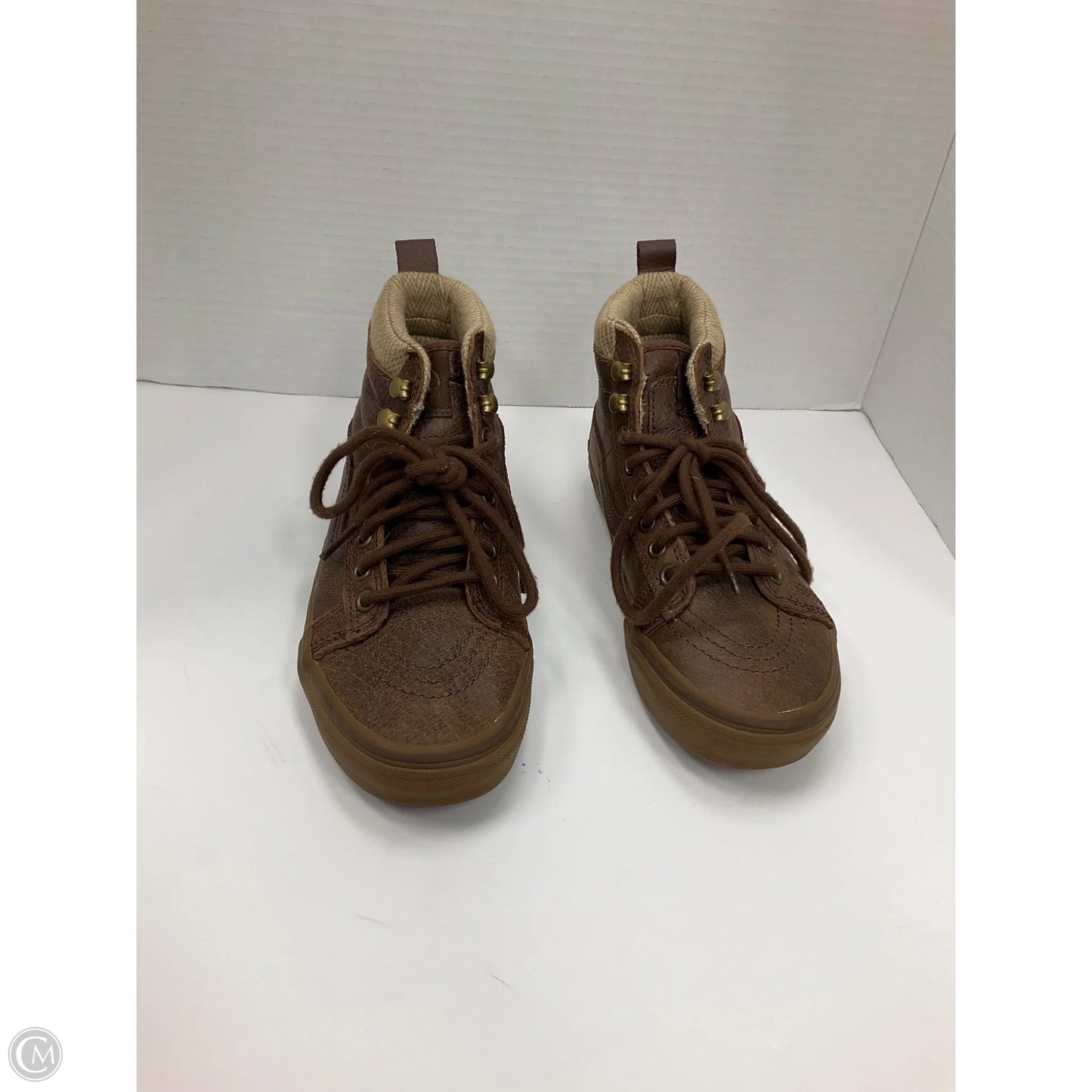 Shoes Sneakers By Vans In Brown, Size: 6