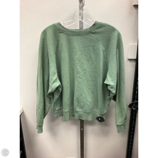 Top Long Sleeve Basic By Old Navy In Green, Size: S