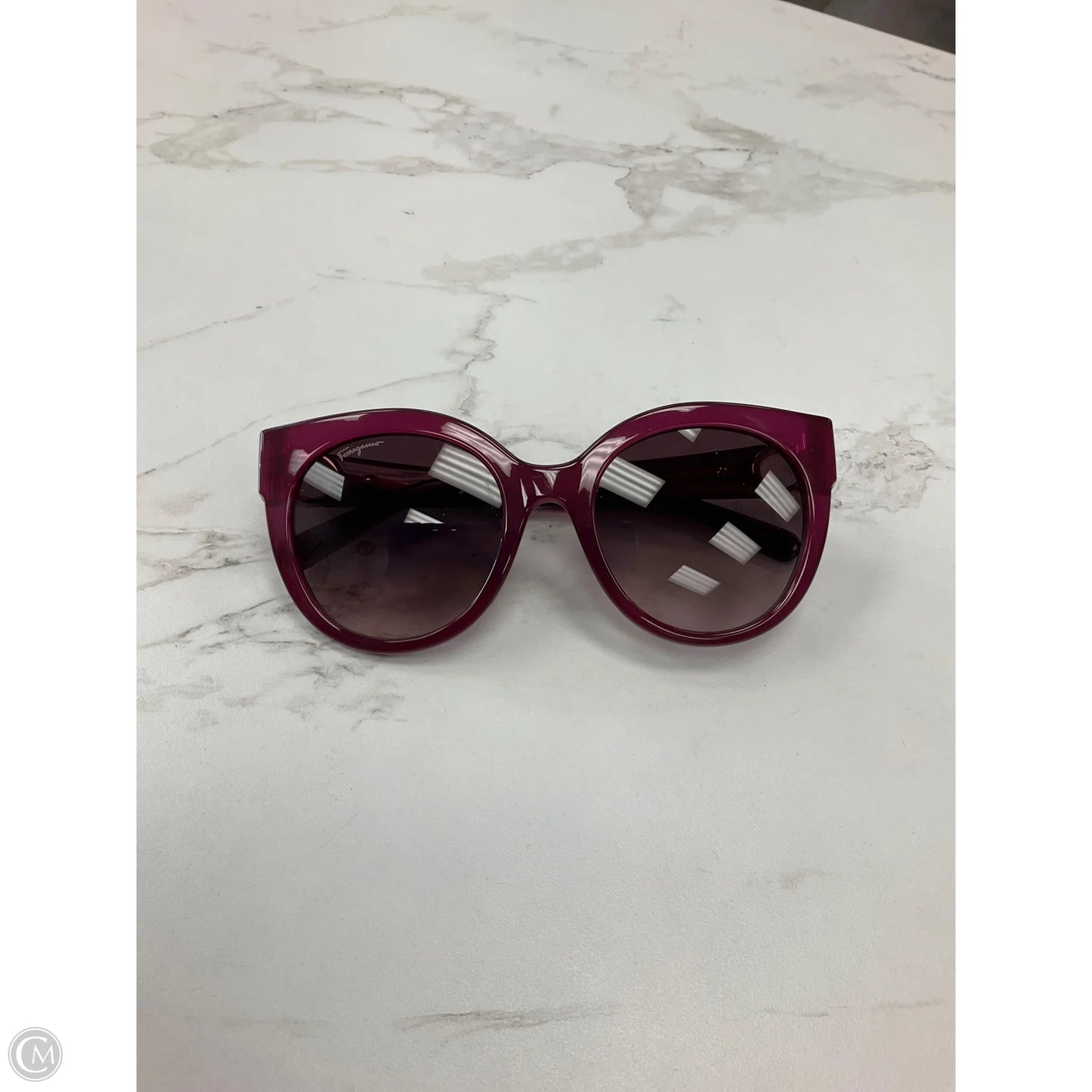 Sunglasses Luxury Designer By Ferragamo