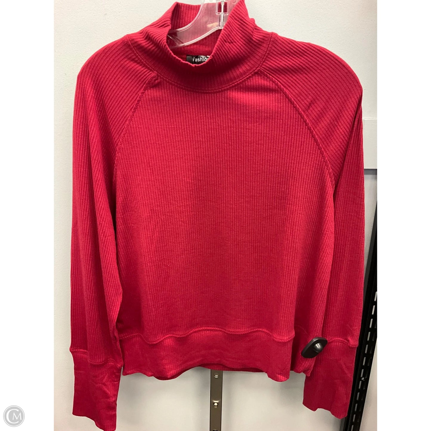 Top Long Sleeve Basic By Clothes Mentor In Pink, Size: S