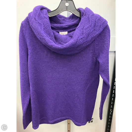 Sweater By Chicos In Purple, Size: M