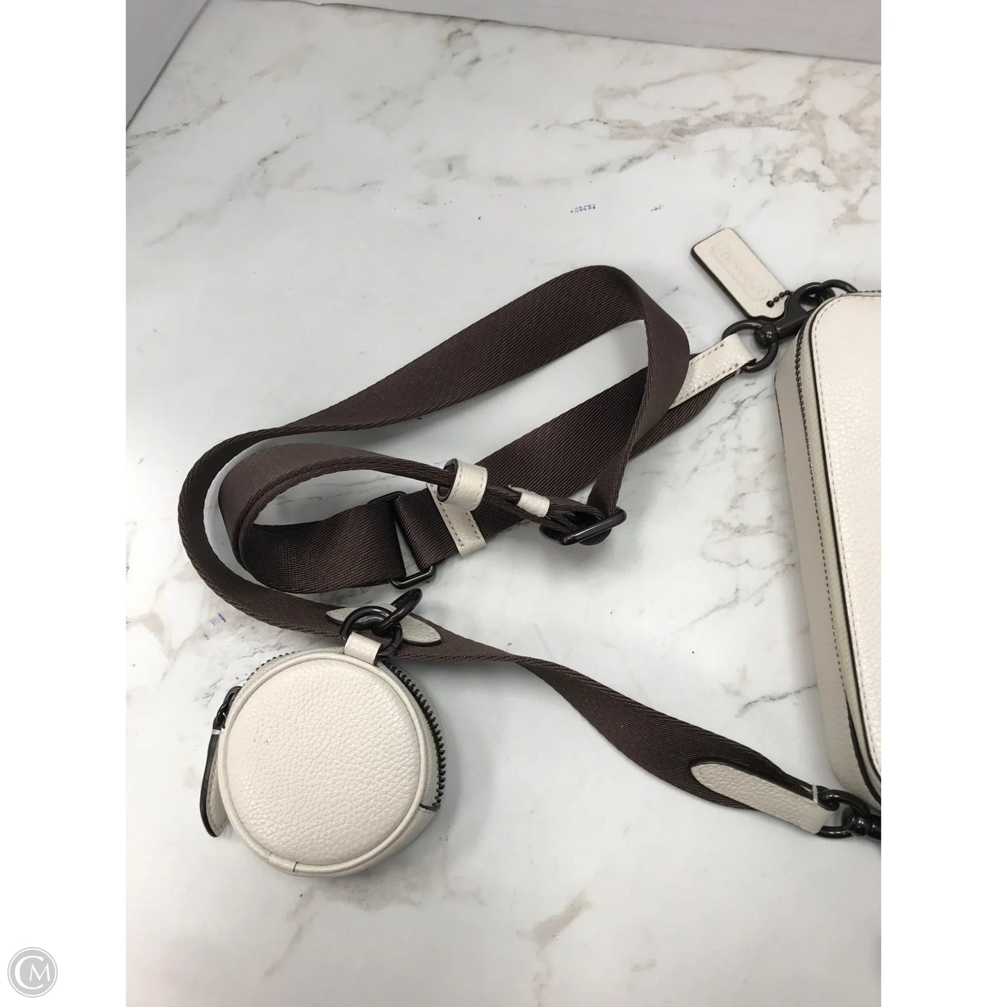 Crossbody Designer By Coach, Size: Medium