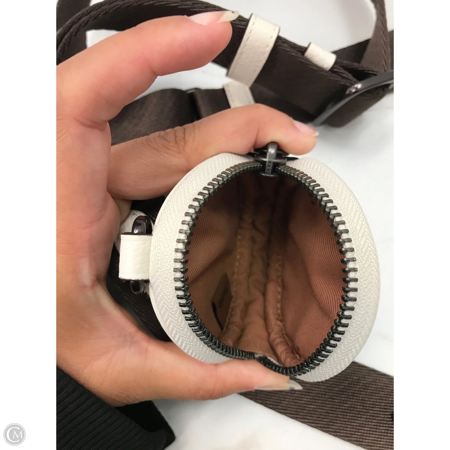 Crossbody Designer By Coach, Size: Medium