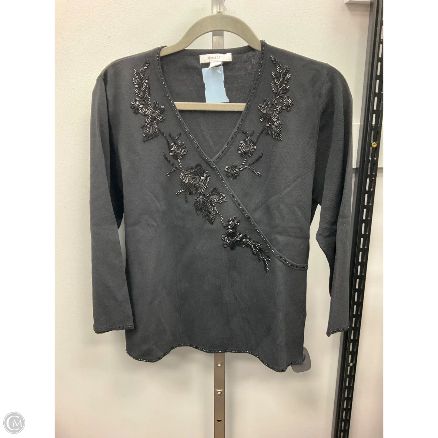 Top 3/4 Sleeve By Dressbarn In Black, Size: Xl