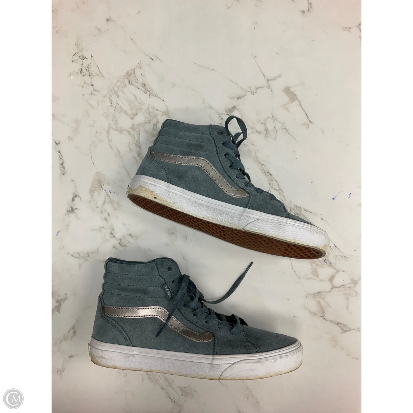 Shoes Sneakers By Vans In Blue, Size: 10