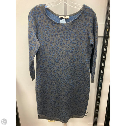 Dress Sweater By Loft In Animal Print, Size: M