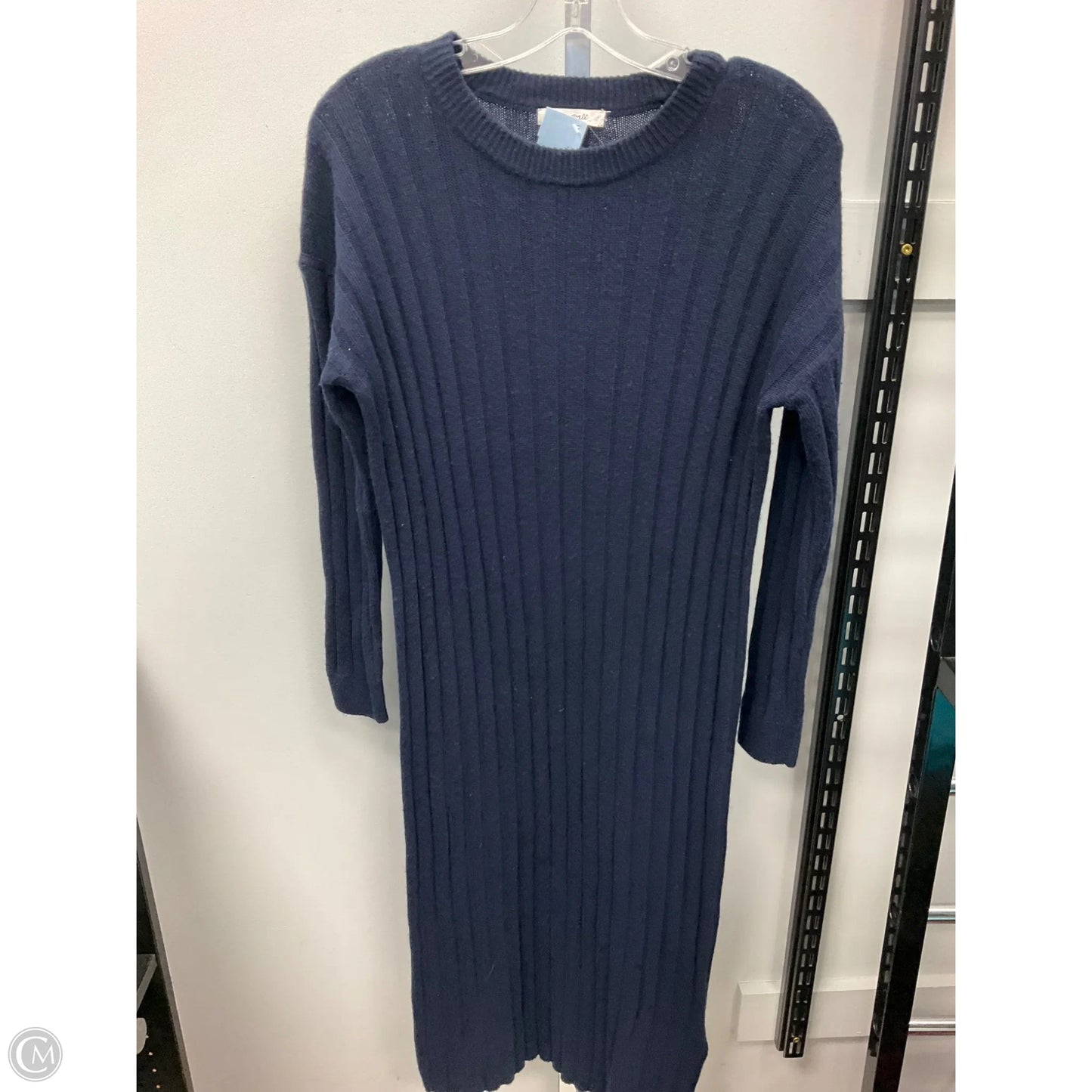 Dress Sweater By Madewell In Navy, Size: Xs