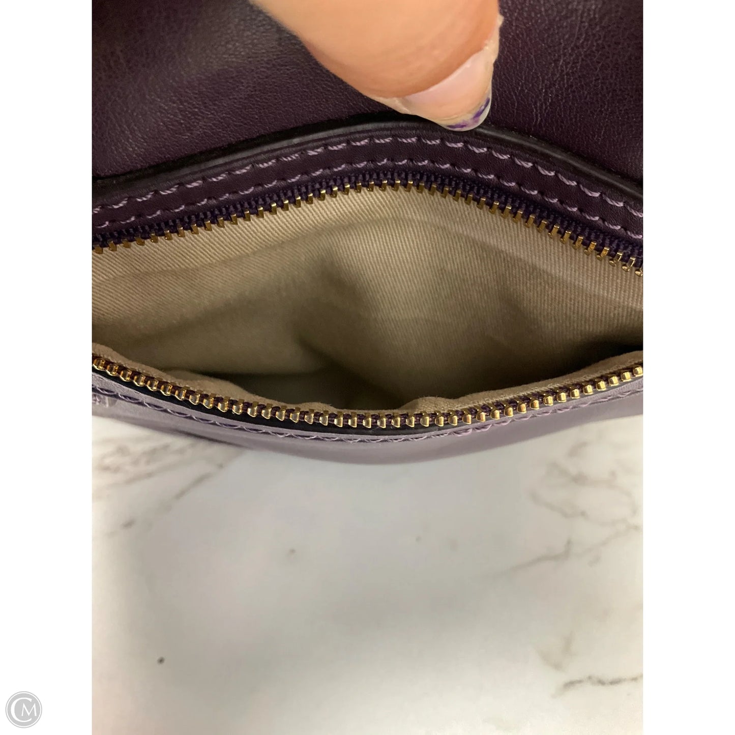 Handbag Designer By Coach, Size: Small