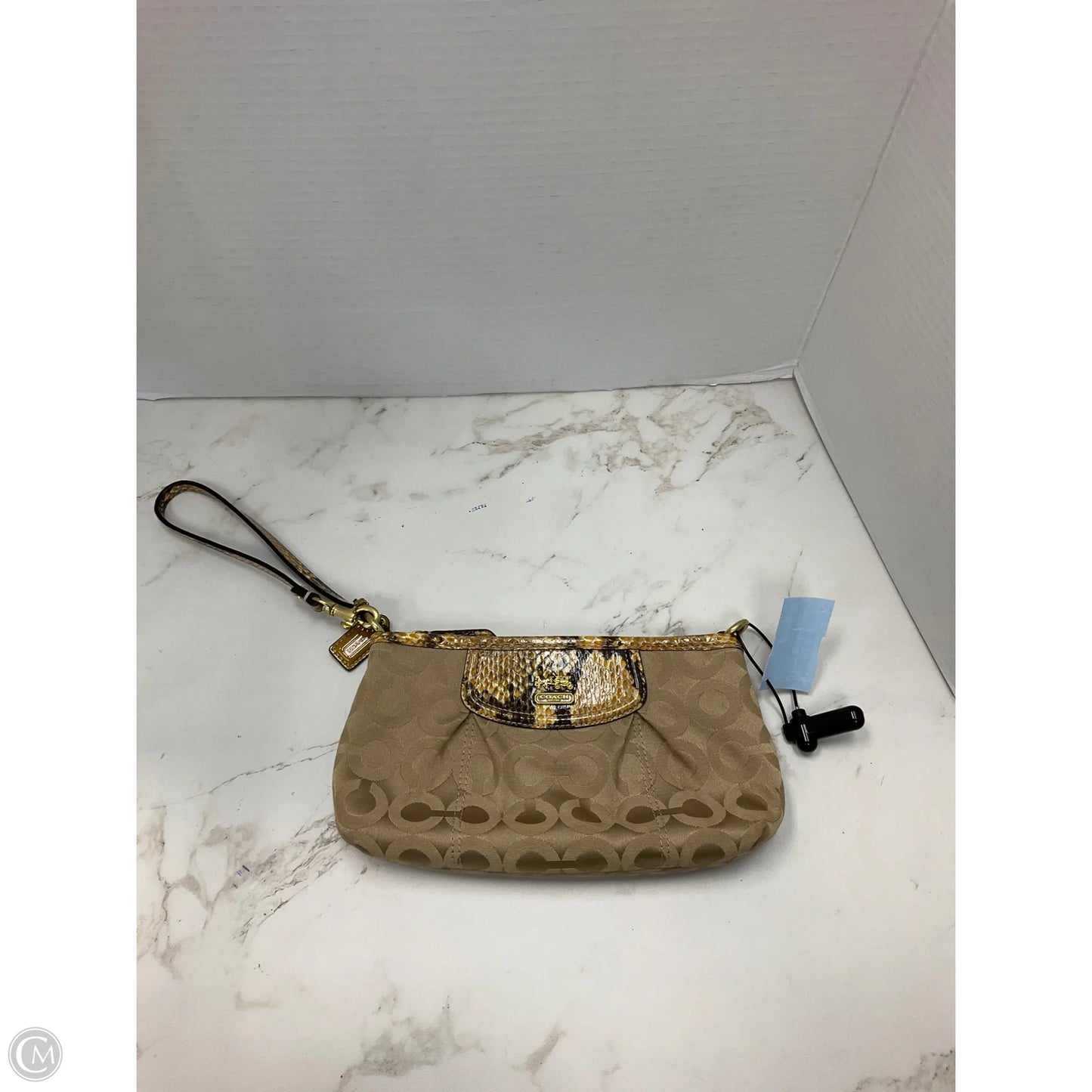 Wristlet Designer By Coach, Size: Large