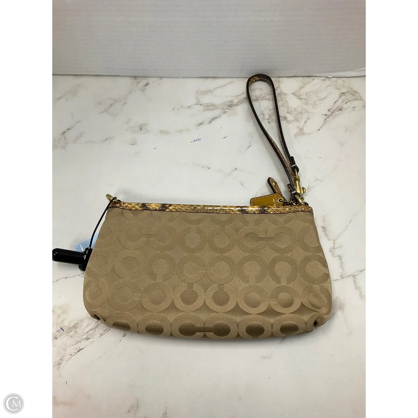 Wristlet Designer By Coach, Size: Large