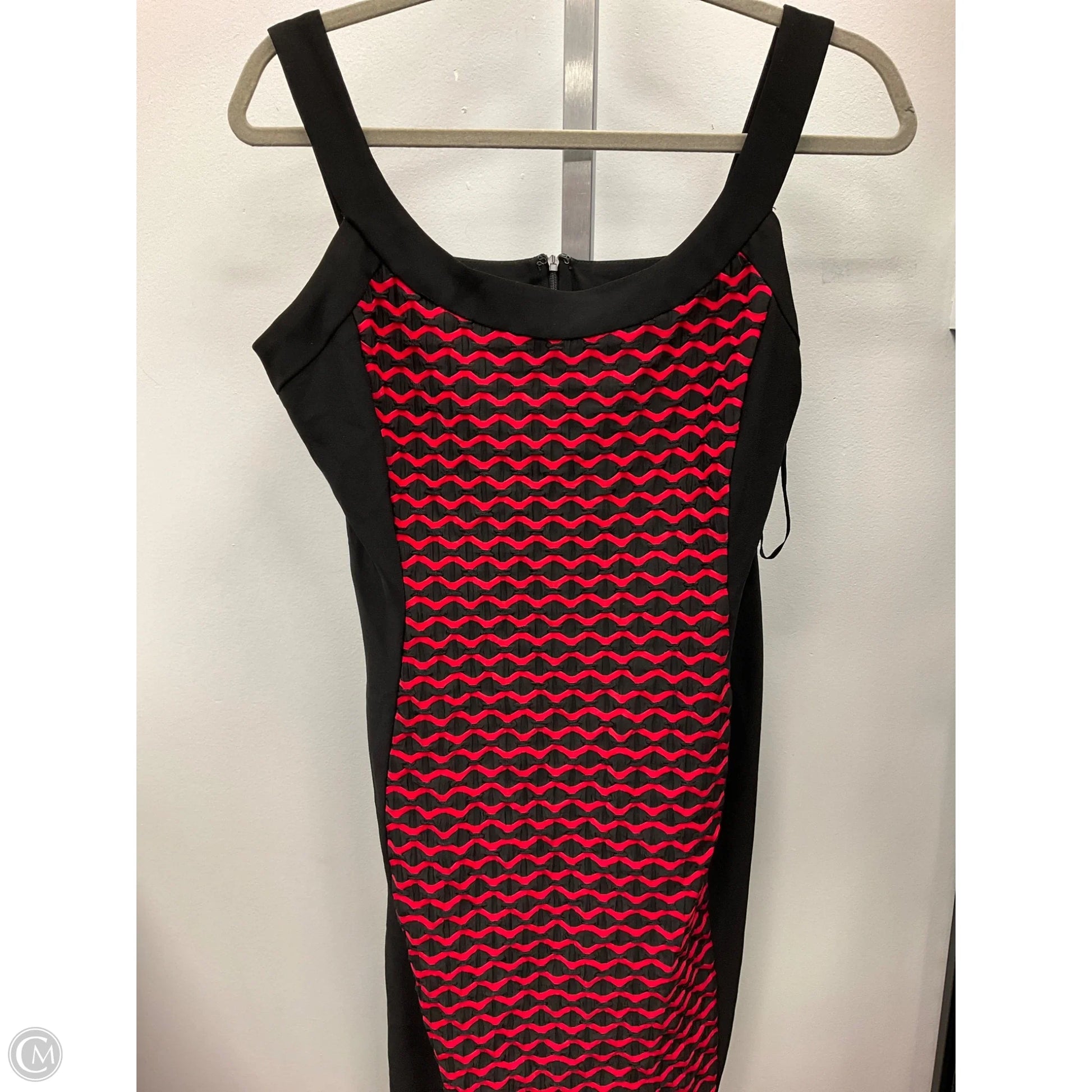 Dress Party Midi By R And M Richards In Black & Red, Size: 6 – Clothes Mentor South Windsor CT #124