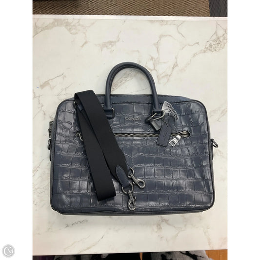 Laptop Bag Designer By Coach, Size: Large