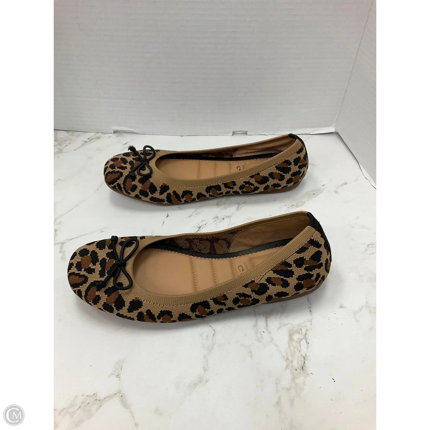 Shoes Flats By Me Too In Animal Print, Size: 8