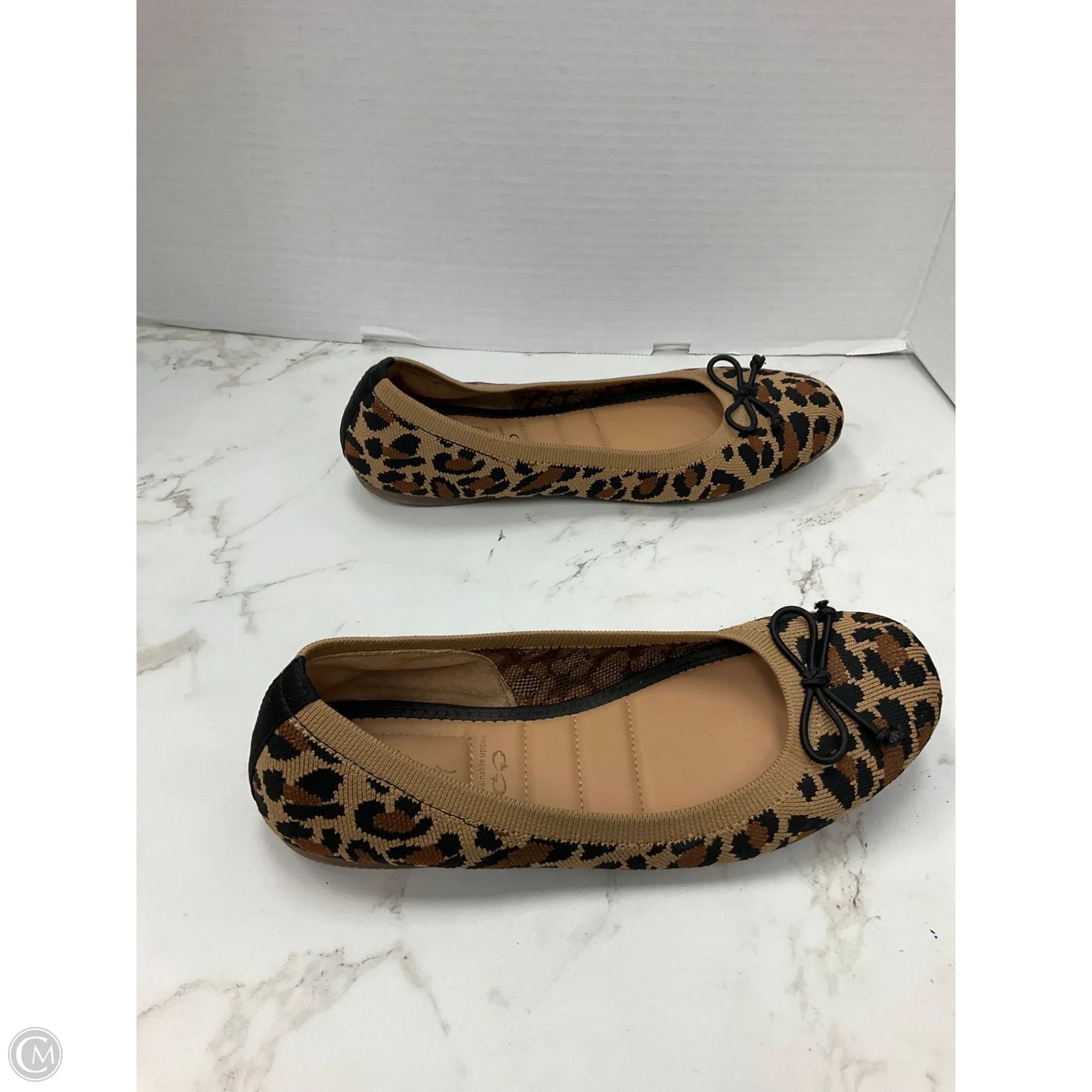 Shoes Flats By Me Too In Animal Print, Size: 8