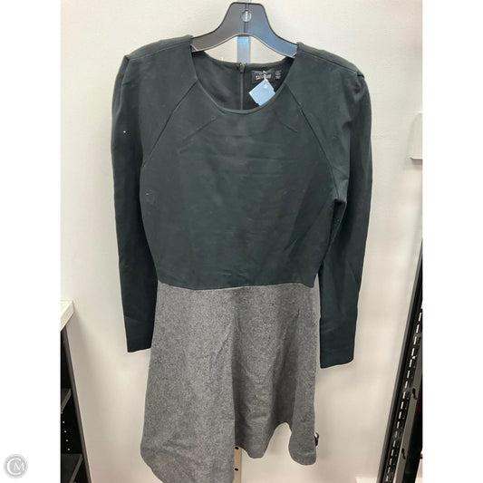 Dress Designer By Kate Spade In Black & Grey, Size: 4