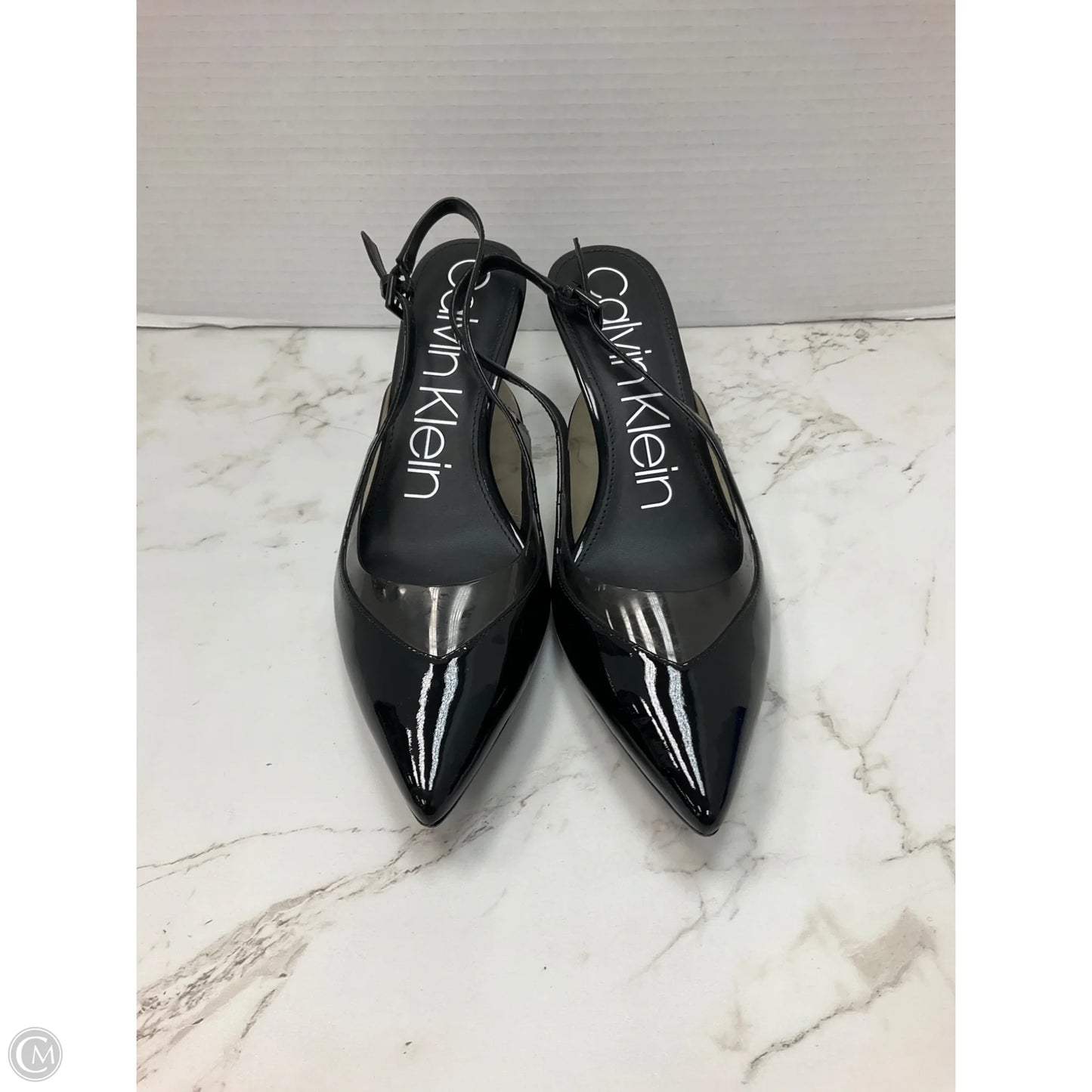 Shoes Heels Kitten By Calvin Klein In Black, Size: 8.5