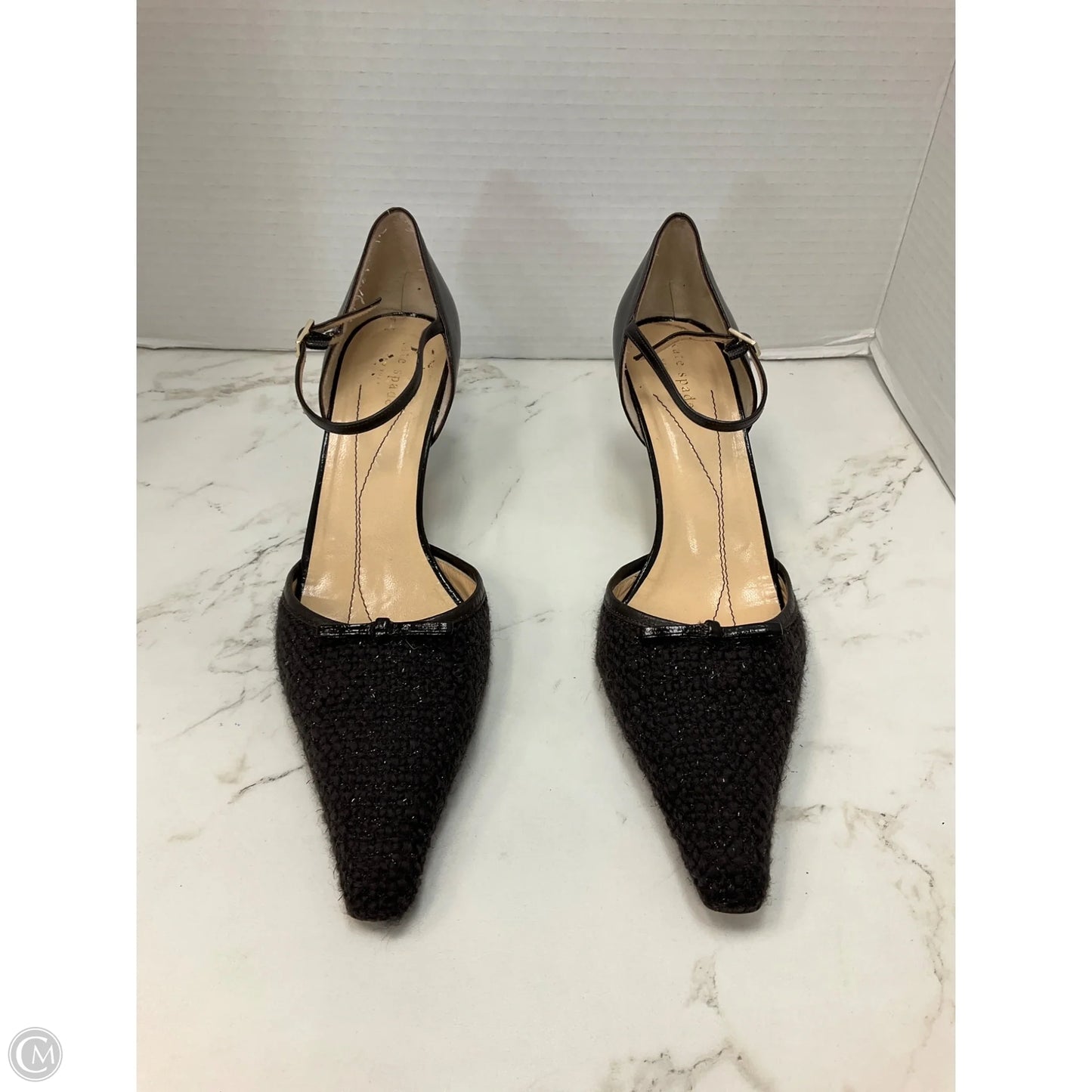 Shoes Flats By Clothes Mentor In Black, Size: 9.5