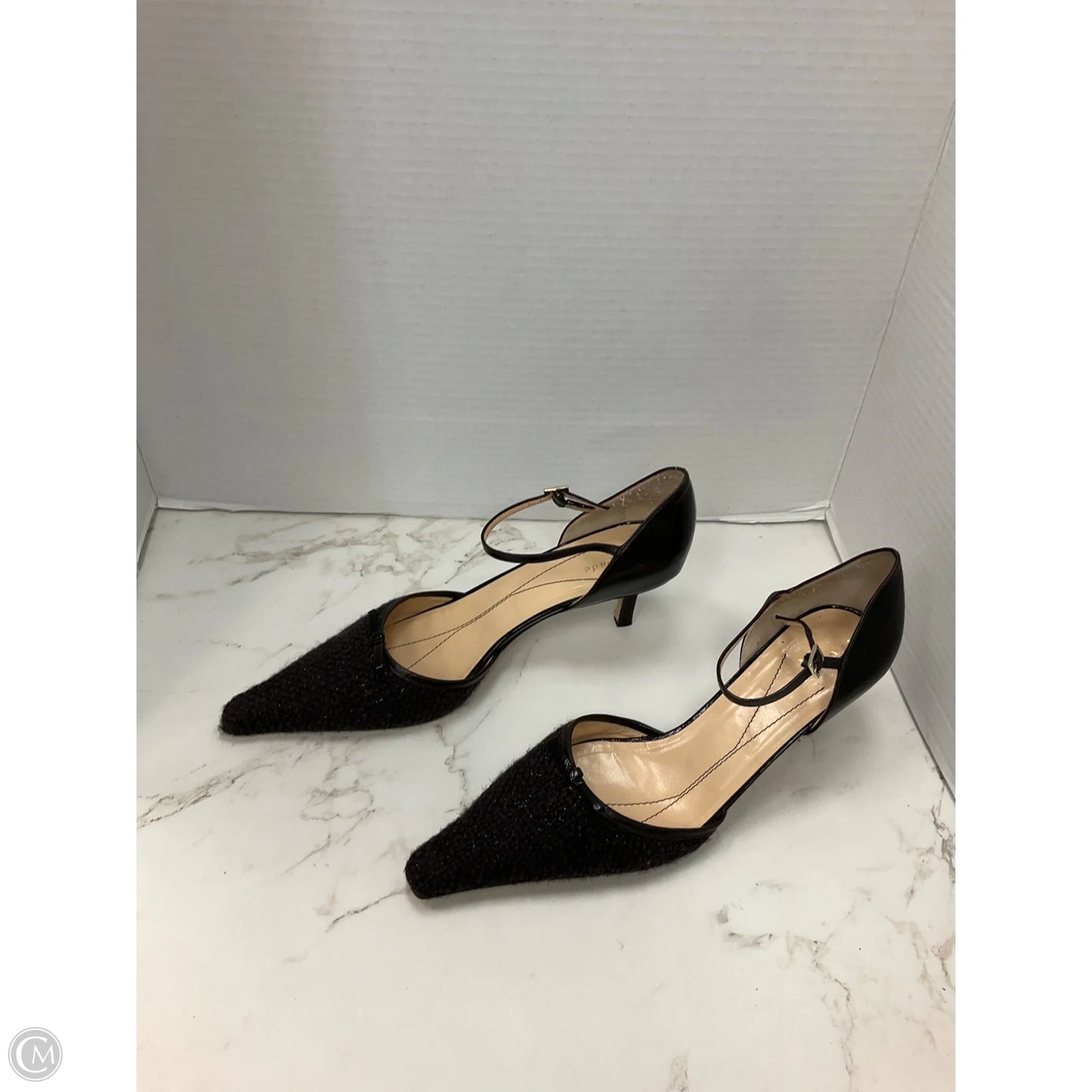 Shoes Flats By Clothes Mentor In Black, Size: 9.5