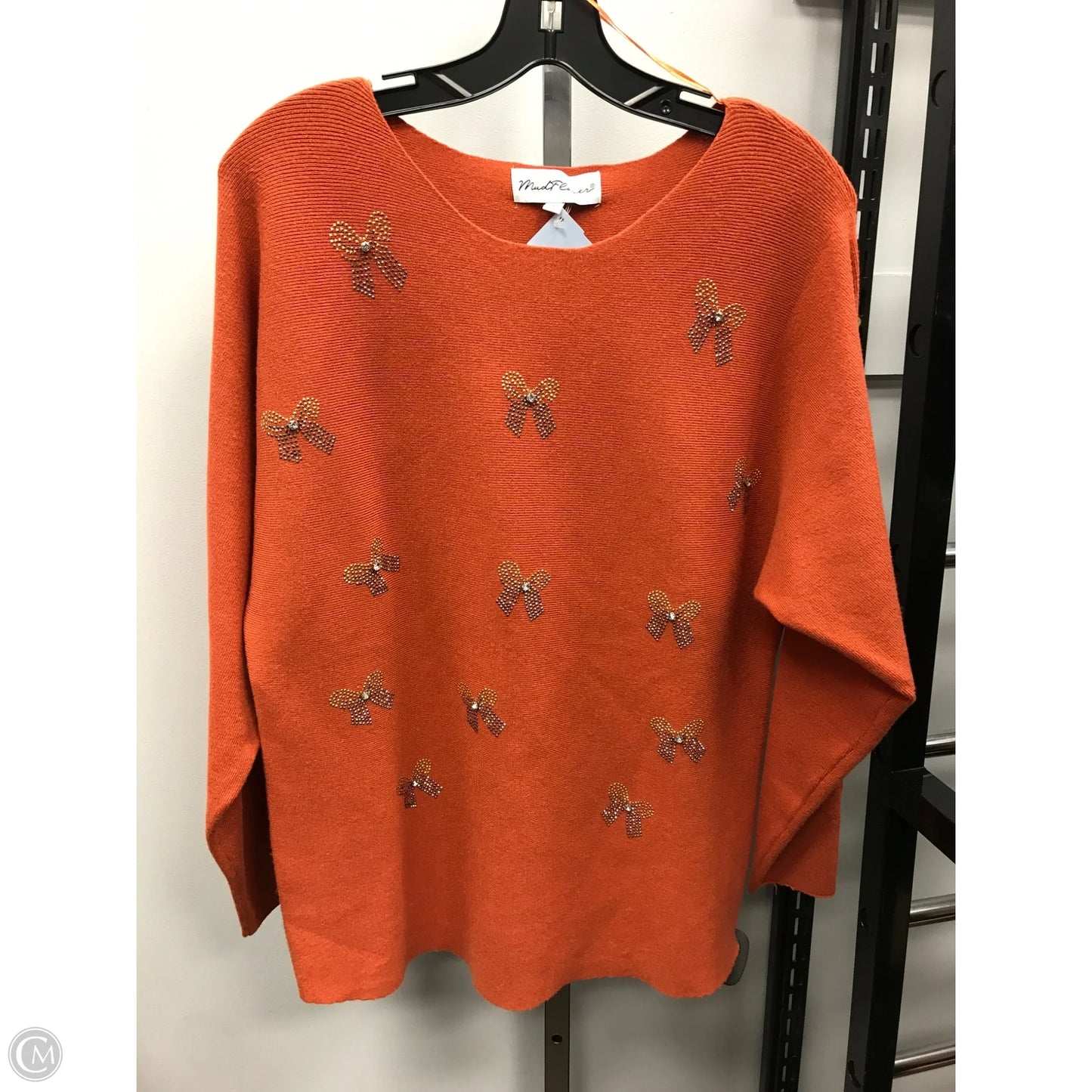Sweater By Clothes Mentor In Orange, Size: S