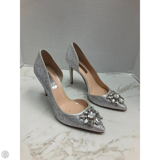 Shoes Heels Stiletto By Inc In Silver, Size: 7.5