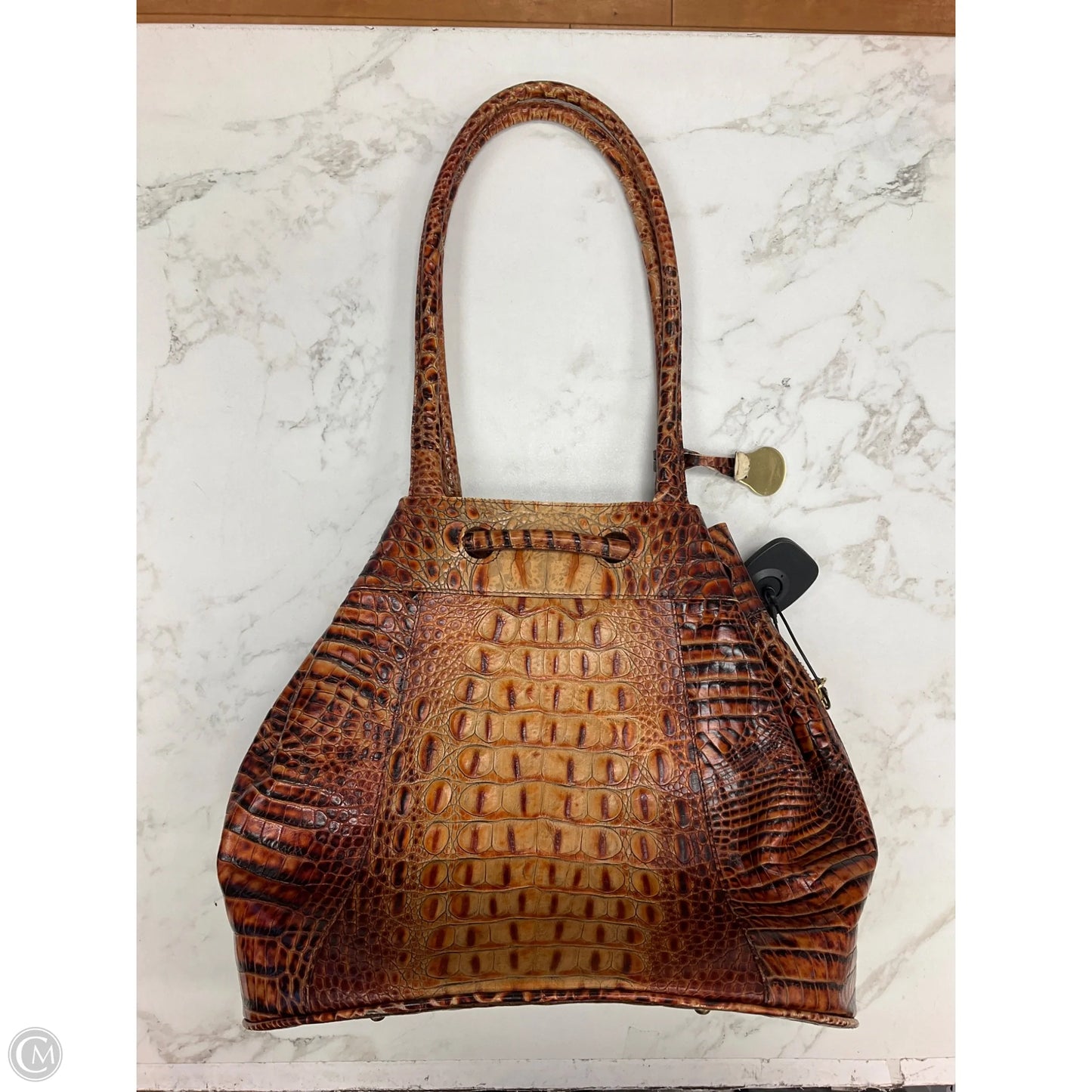 Handbag Designer By Brahmin, Size: Medium