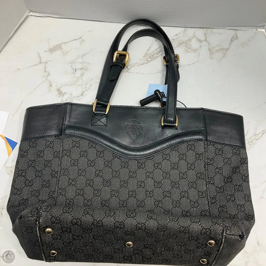 Tote Luxury Designer By Gucci, Size: Medium