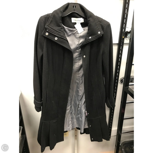Coat Peacoat By Calvin Klein In Black, Size: 6