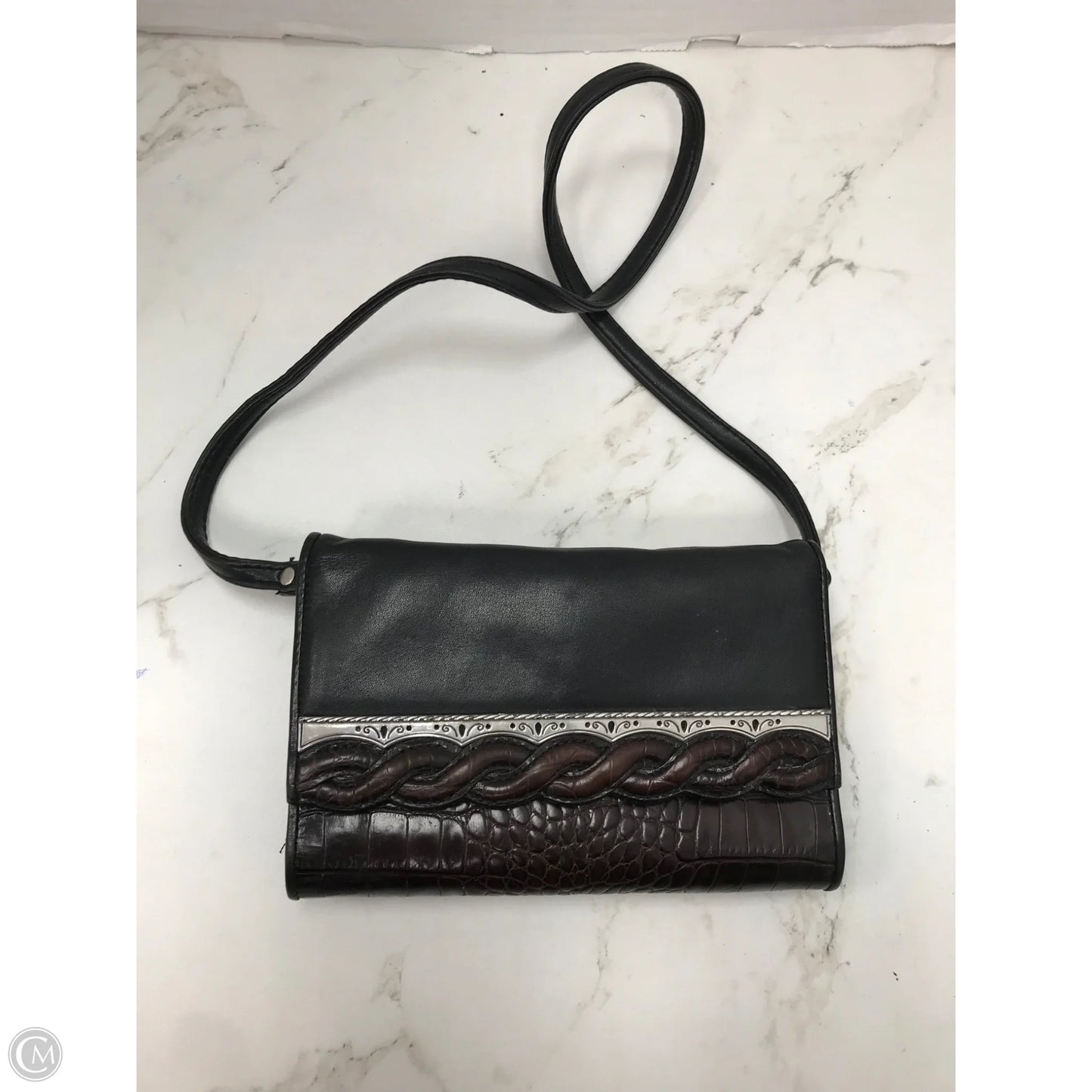 Wallet Leather By Brighton, Size: Large