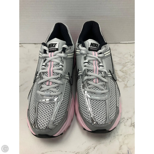 Shoes Athletic By Nike In Pink & Silver, Size: 8.5