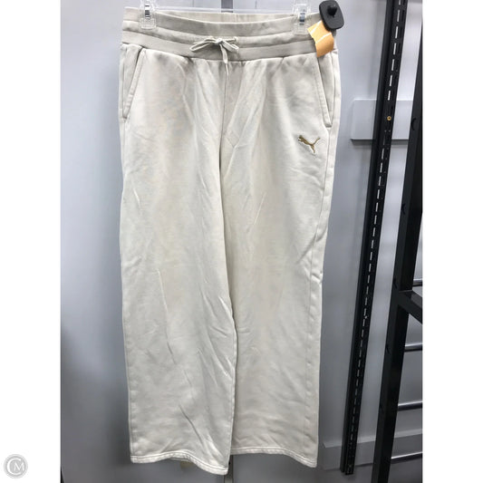 Pants Lounge By Puma In Cream, Size: M