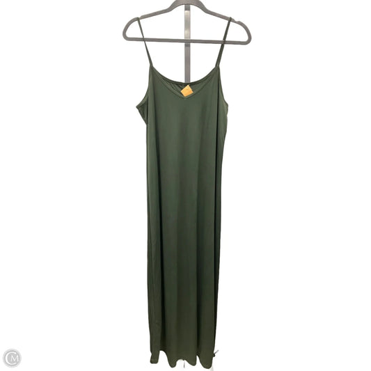 Dress Casual Maxi By Clothes Mentor In Green, Size: Xl
