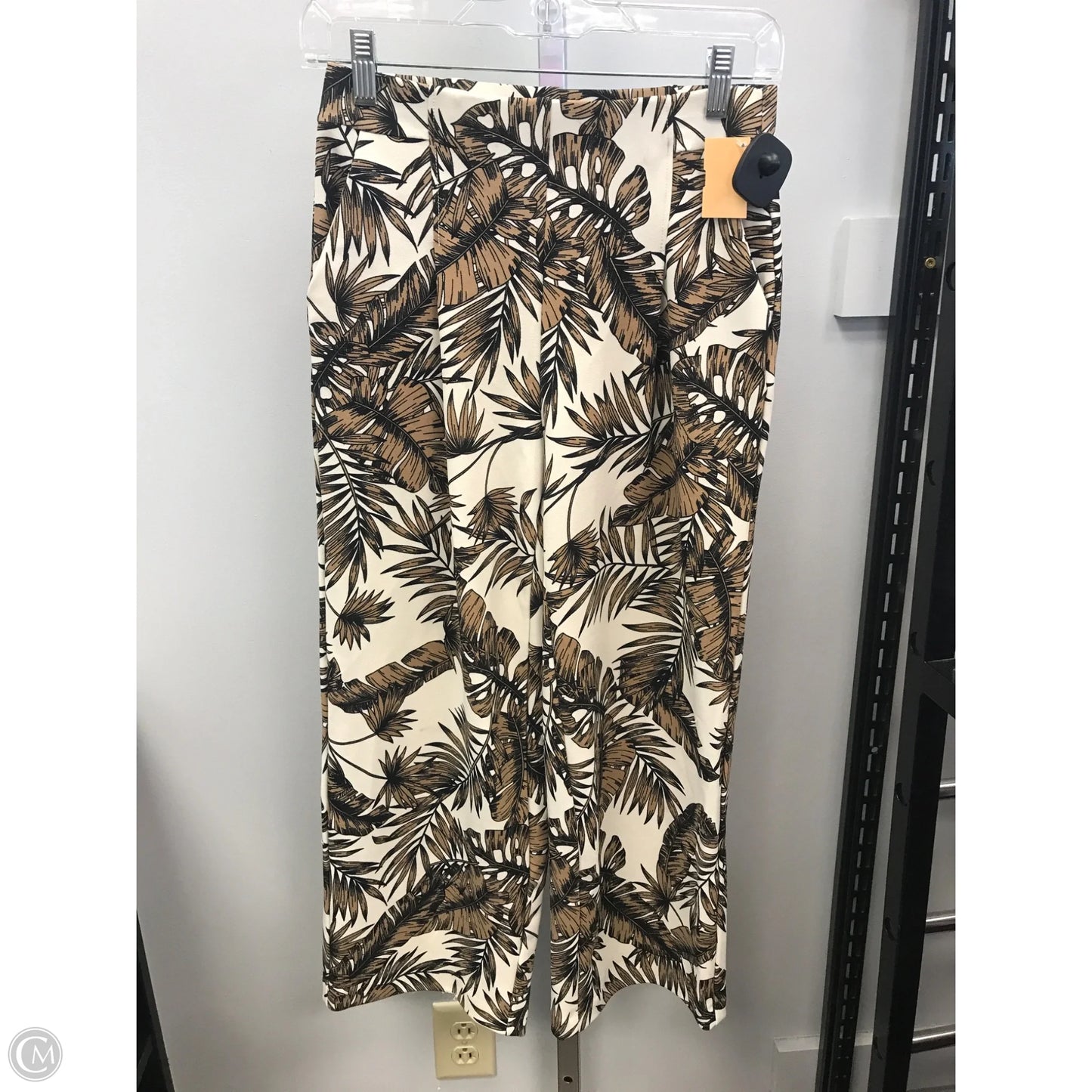 Pants Wide Leg By Jules & Leopold In Tropical Print, Size: Xs