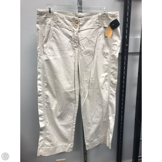 Pants Cropped By Isda And Co In Cream, Size: 8