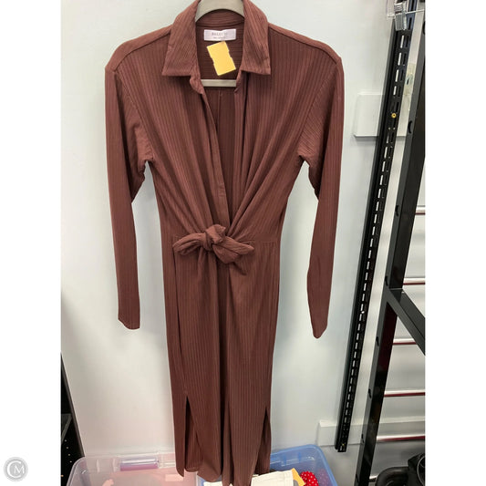 Dress Casual Maxi By Bailey 44 In Brown, Size: S