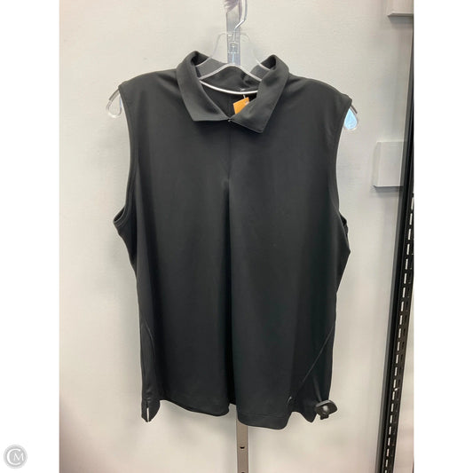 Athletic Tank Top By Slazenger In Black, Size: Xl