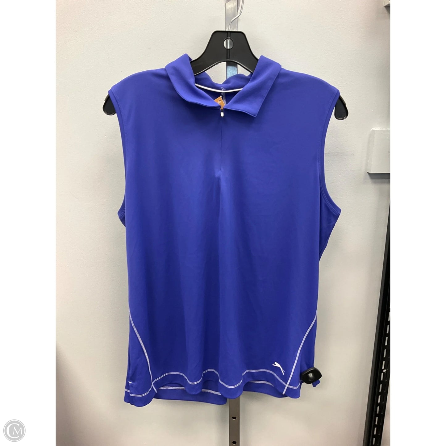 Athletic Tank Top By Slazenger In Purple, Size: Xl