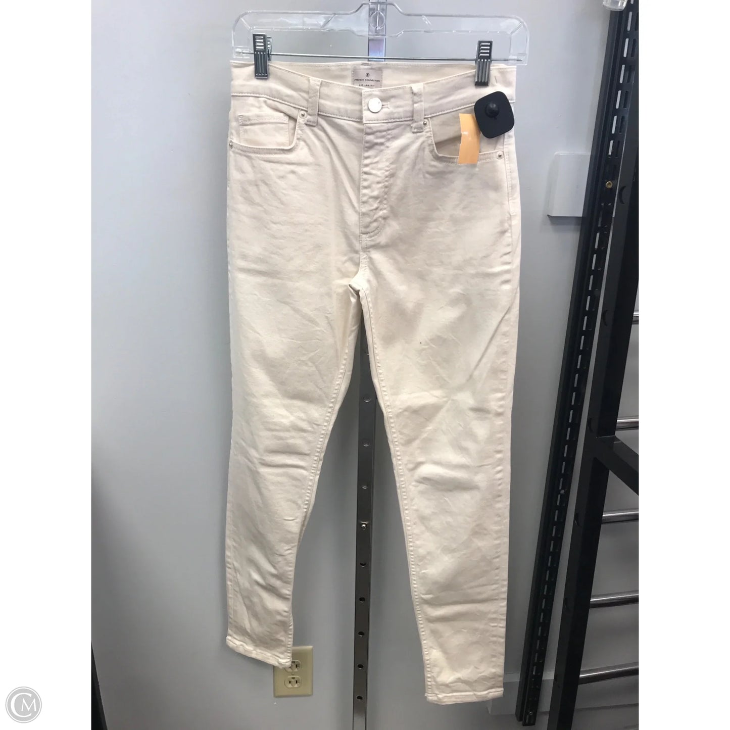 Jeans Jeggings By French Connection In Cream, Size: 6
