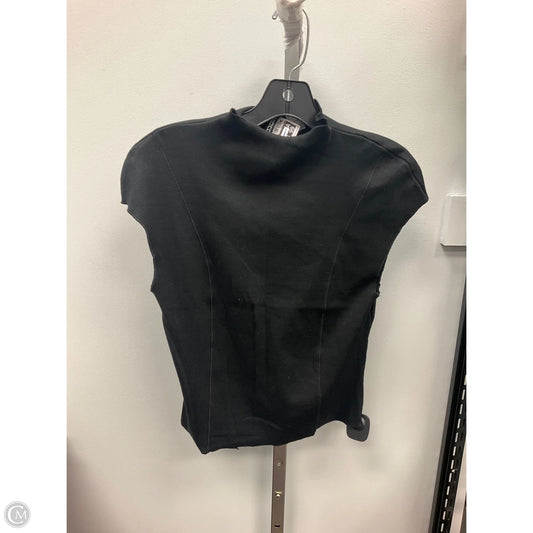 Top Sleeveless By Divided In Black, Size: L