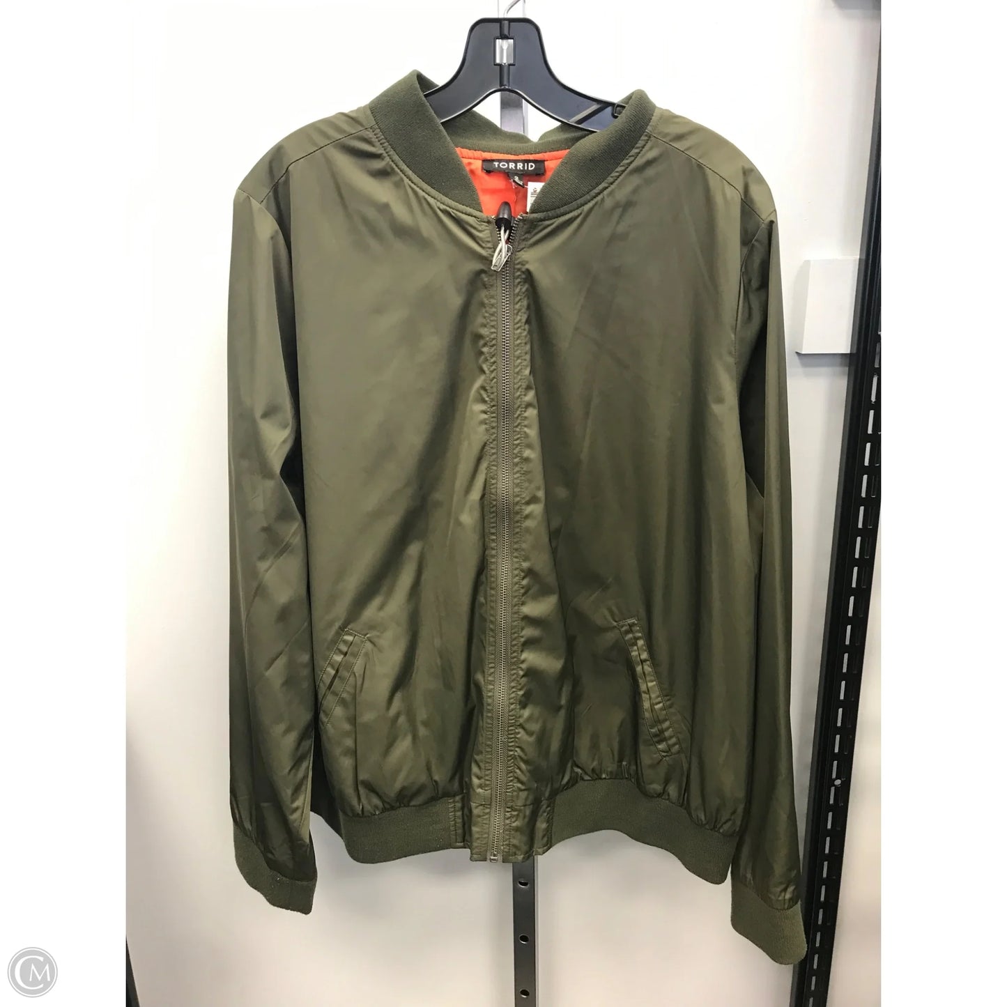Jacket Other By Torrid In Green, Size: 2x