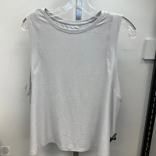 Athletic Tank Top By Old Navy In Grey, Size: L